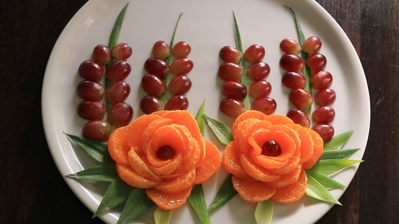 Super Fruit Platter Decoration Ideas for Hotel & Restaurant Party Garnishing School Competition