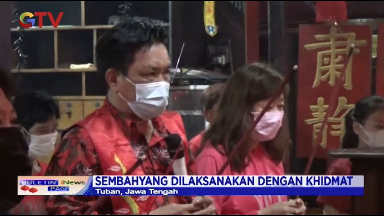 Perayaan Tahun Baru Imlek di Klenteng Kwan Sing Bio Berlangsung Sederhana - BIP 12/02