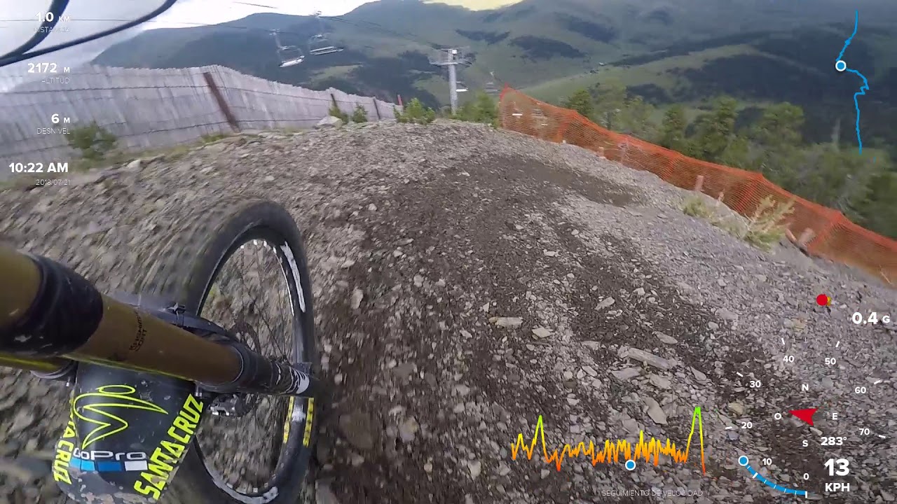 Pista nueva "Coll de la Botella" (desde otra perspectiva) - Vallnord BikePark 2018