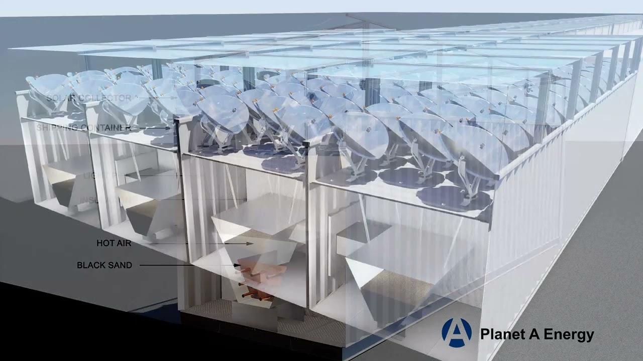 Planet A Energy Industrial Energy Storage