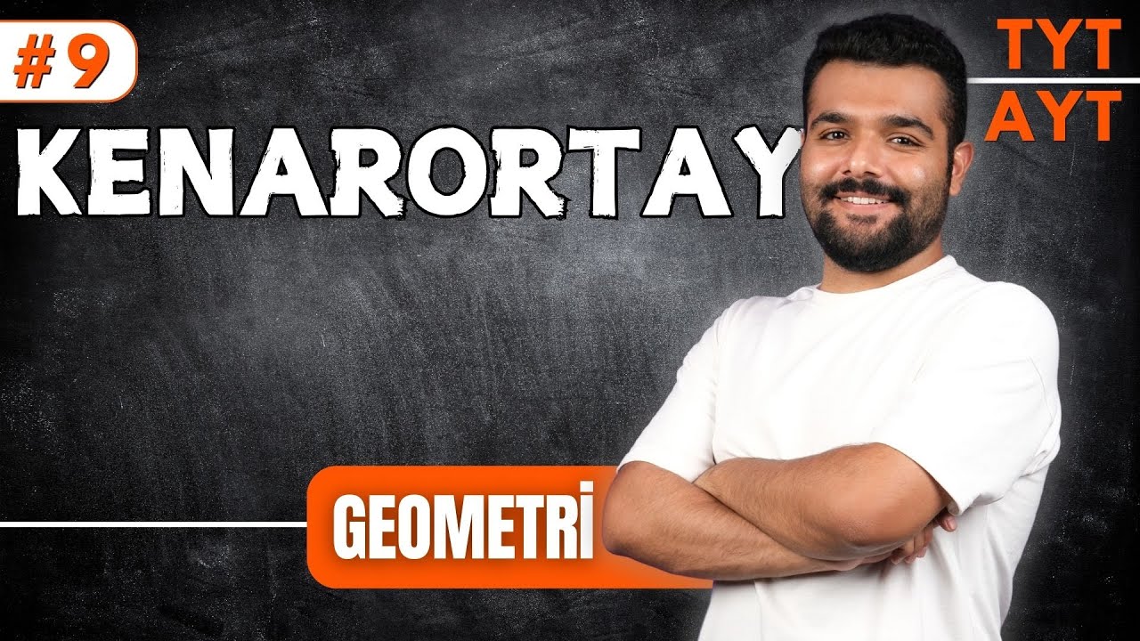 Üçgende Kenarortay | 39 Günde TYT-AYT Geometri Kampı 9.Gün 🔥 Merkeze Teğet - 2025