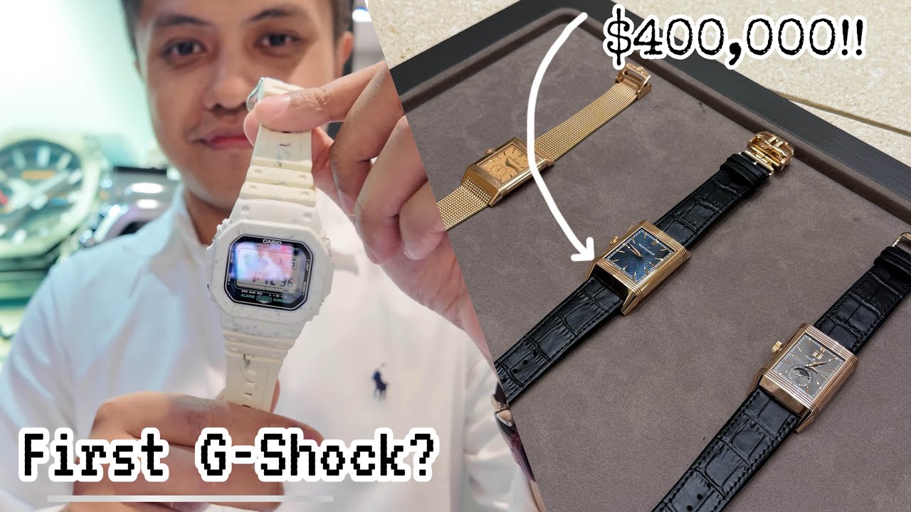 Shopping For My First G-Shock! | Singaporean Watch Content Creator 