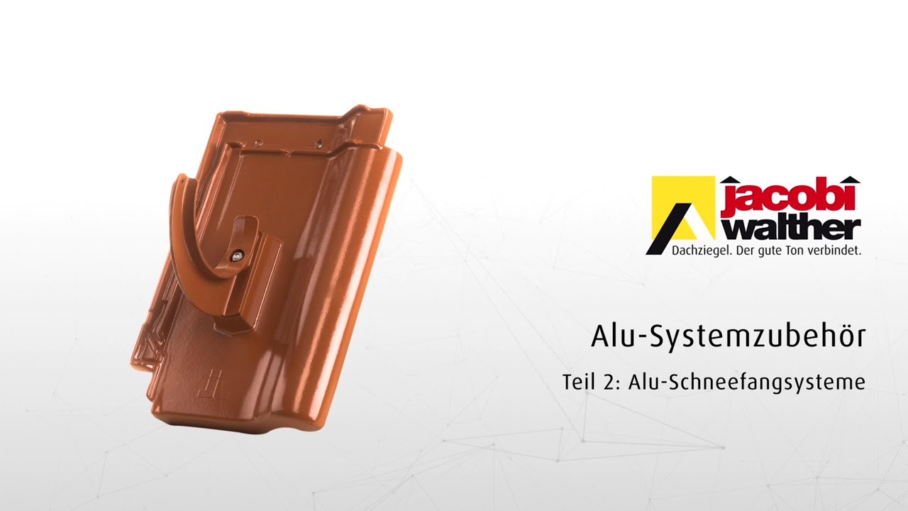 Montagevideo Alu-Schneefangsysteme