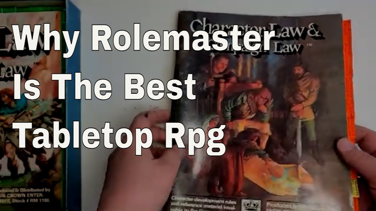 Why Rolemaster Is The Best Tabletop RPG