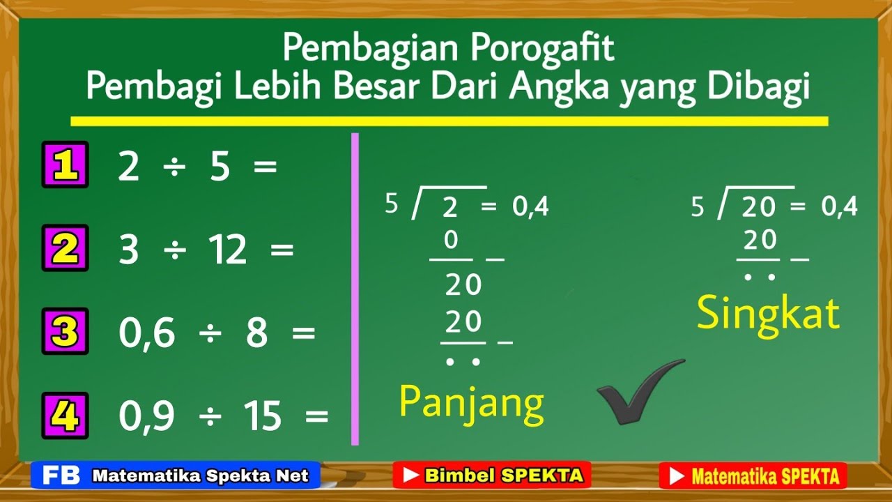 Pembagian Porogapit, Untuk Pembagi Lebih Besar Dari Angka Yang diBagi