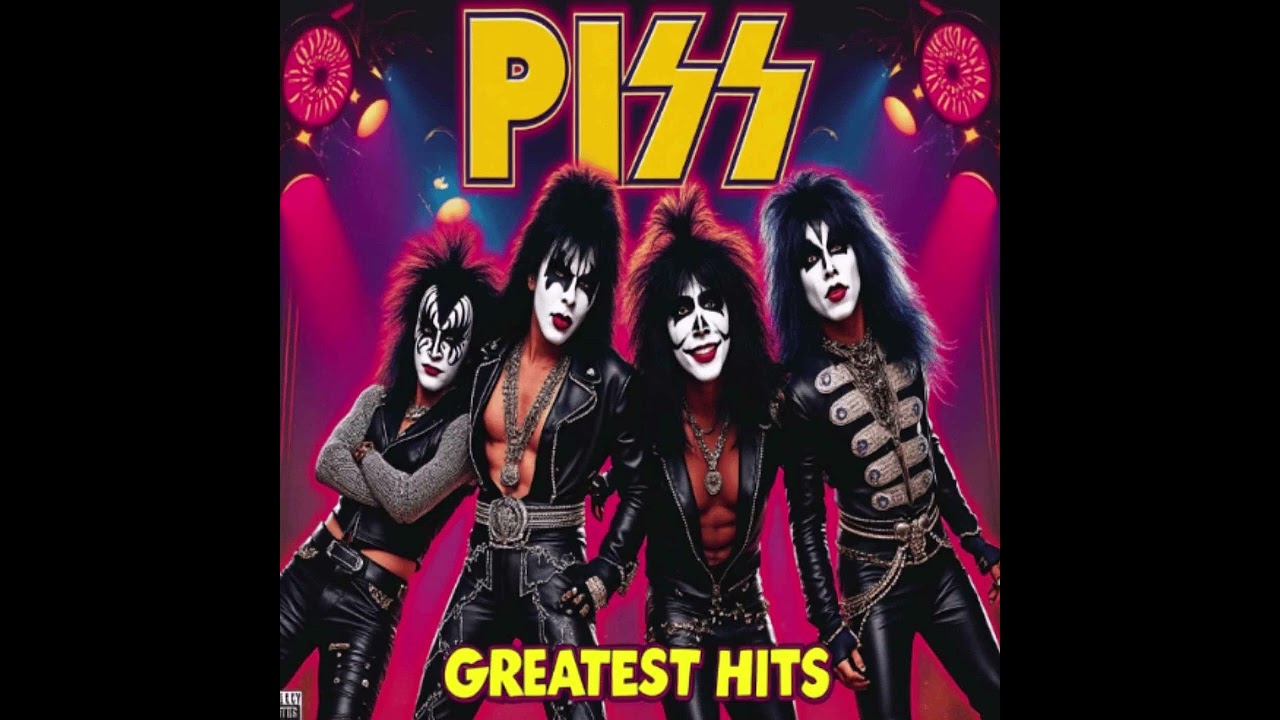 Greatest Hits by Piss (Kiss Parody Band) - Glam Rock / Comedy Rock / Hard Rock