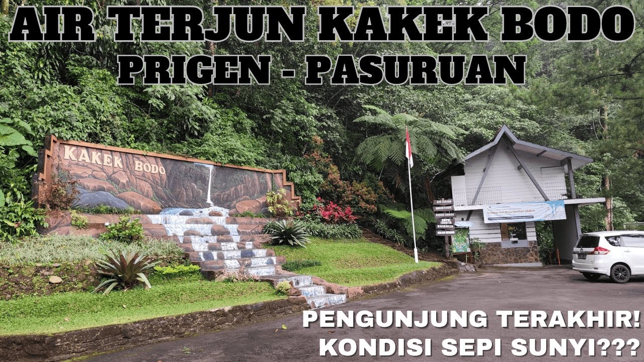 Pengunjung Terakhir Air Terjun Kakek Bodo || Suasana Sore Hari Sejuk dan Syahdu!