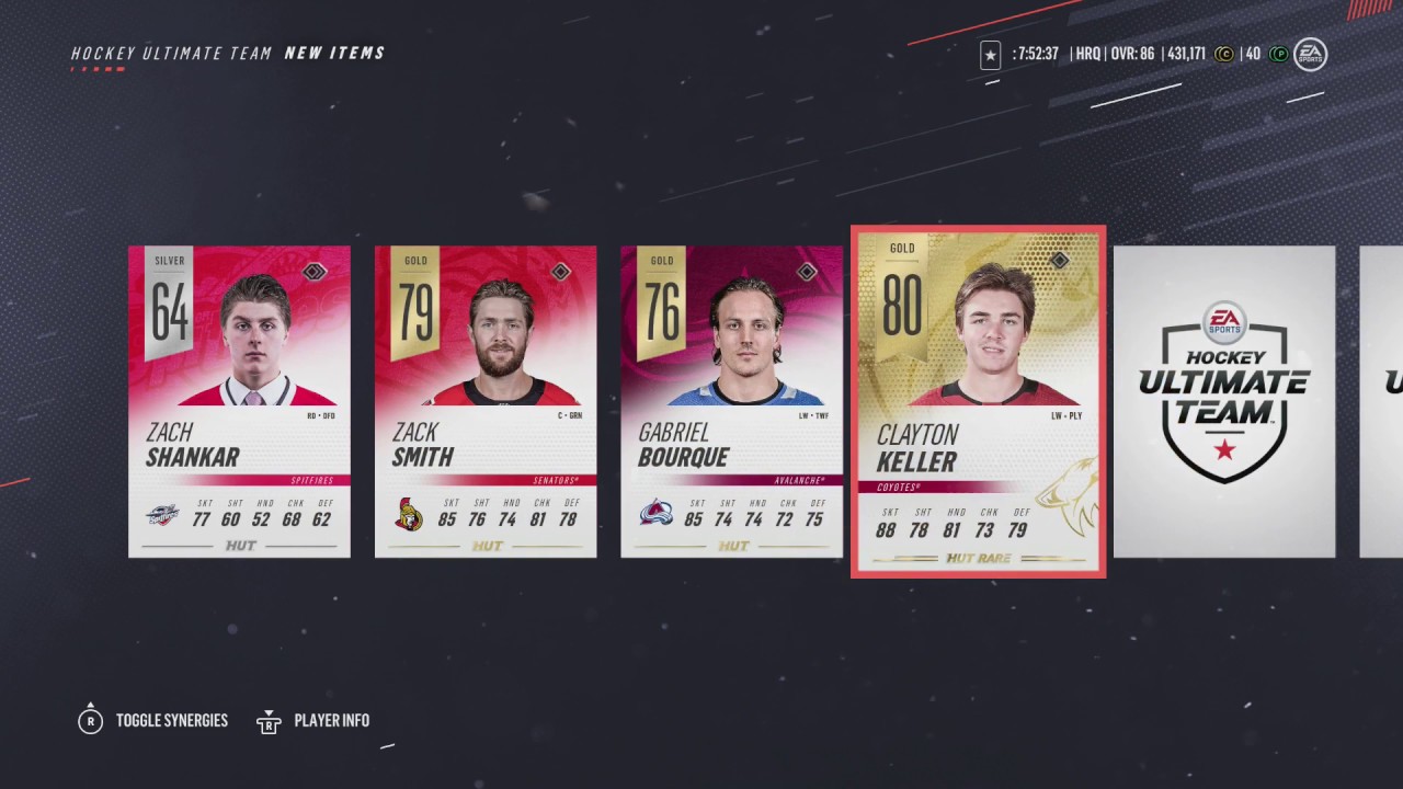 NHL 19 HUT: Evolution Rewards Pack Opening!