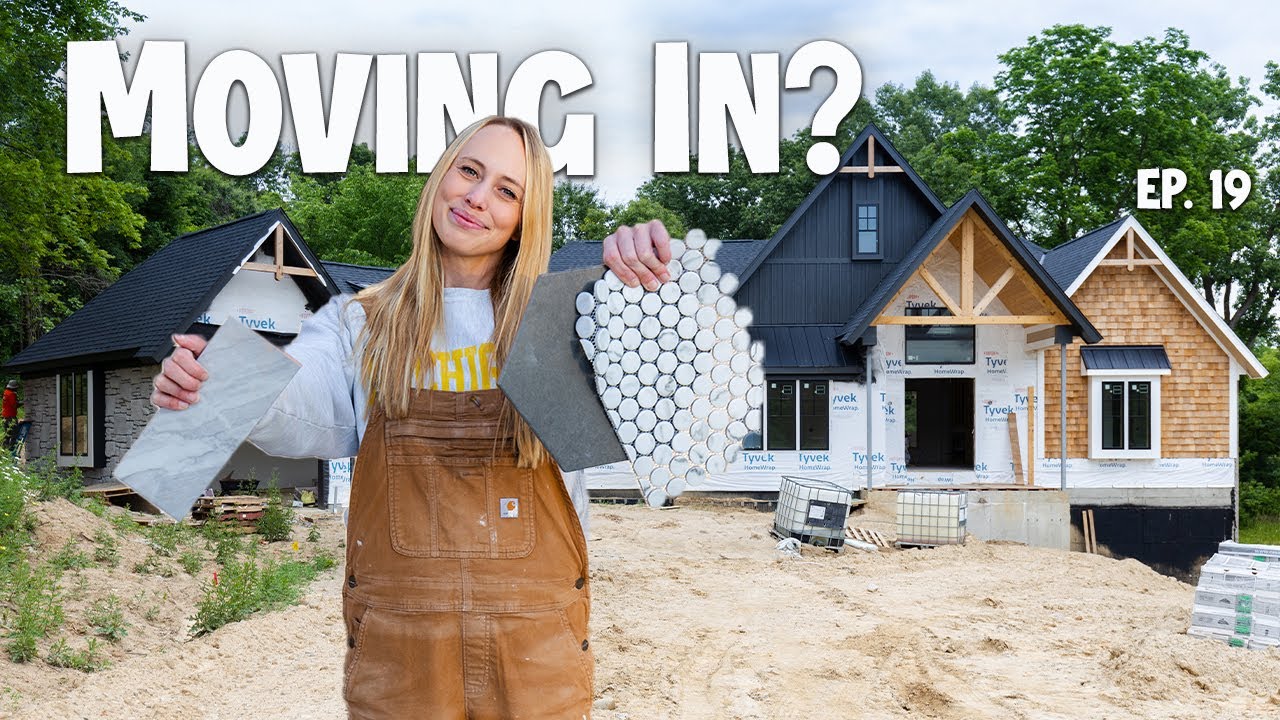 Tiling Our Whole House Before Our Wedding Deadline | Building A House Ep.19