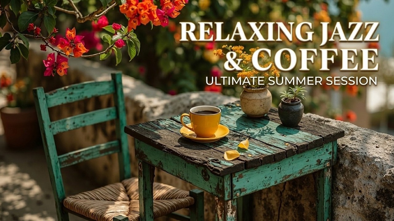 Focus Jazz Music - Spring Coffee Jazz for Studying and Productive Morning Work Routine ~