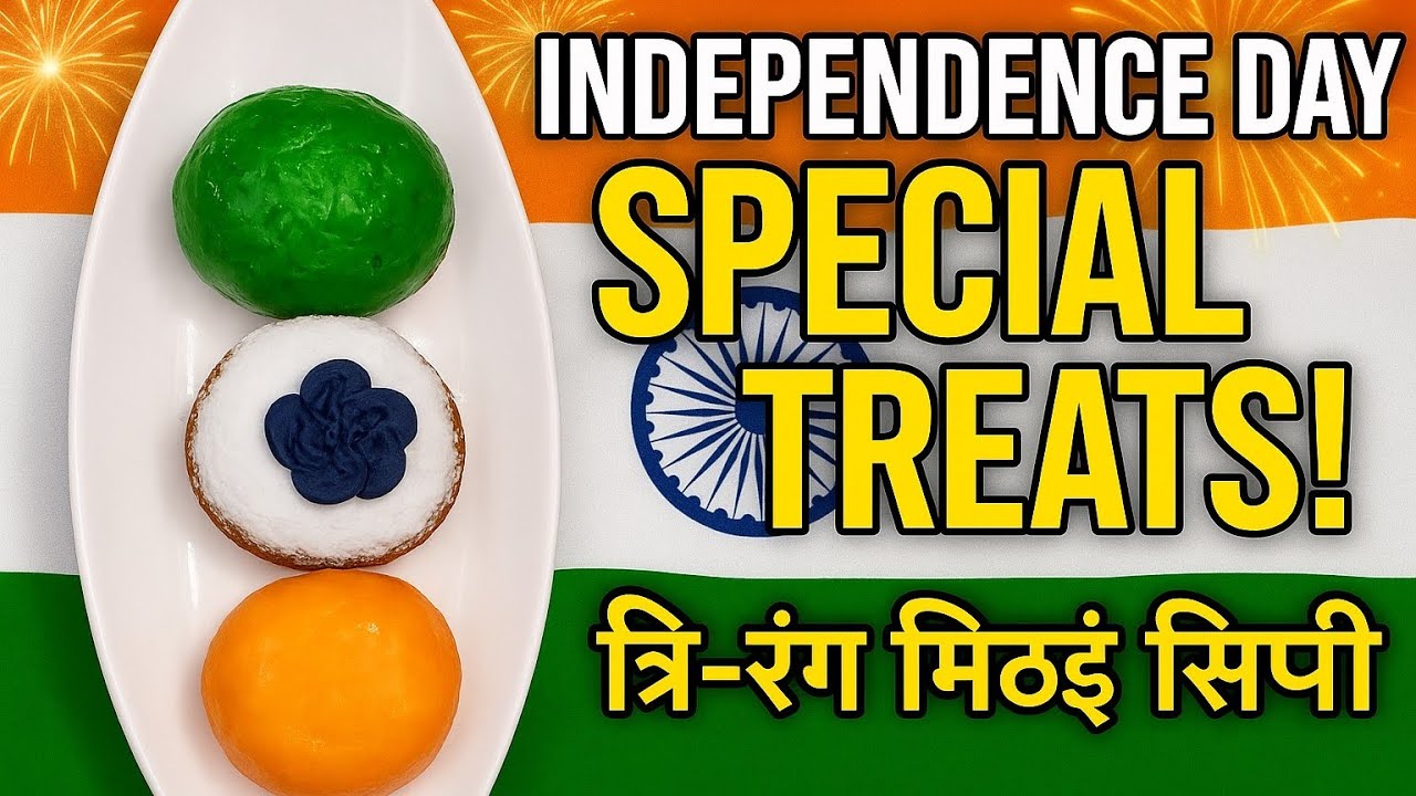 Tricolor Donut Recipe | Independence Day Celebration Special