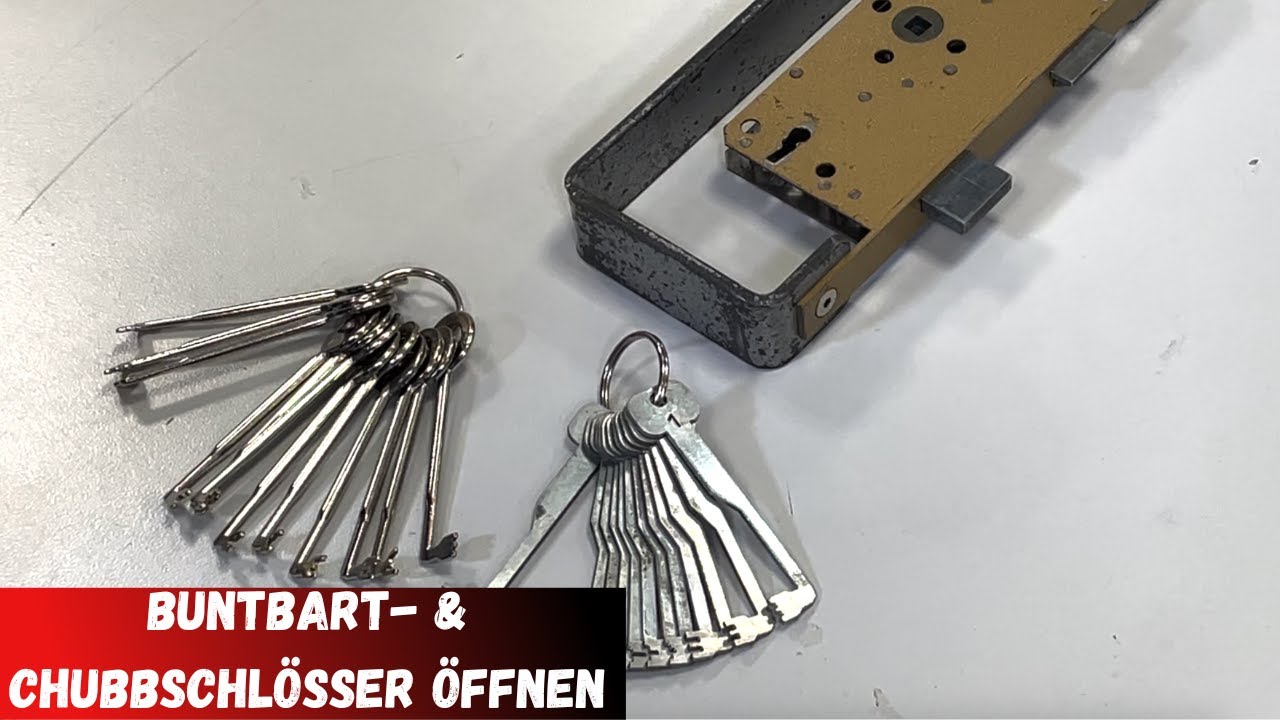 Buntbartschlösser und Chubbschlösser /Zimmertür öffnen | TÜRÖFFNUNG |