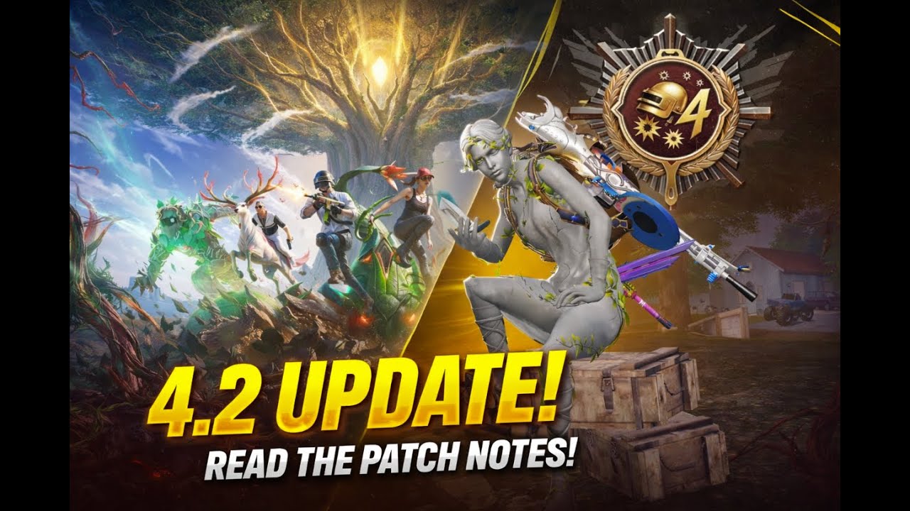 BGMI 4.2 Update 😱 Quadra Elimination in Ranked | INSANE FIGHT!