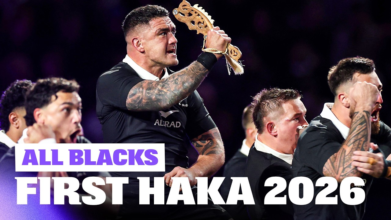 All Blacks Perform Their First Haka of 2026 (v France)
