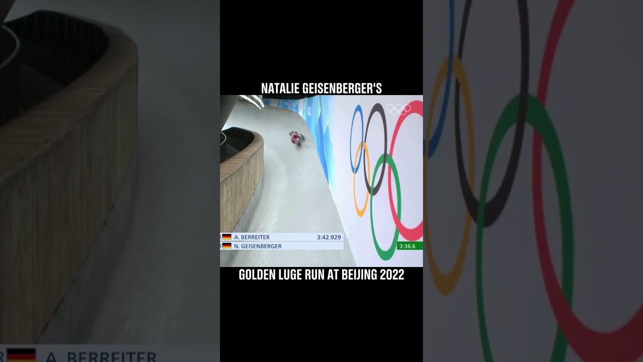 Luge magic at Beijing 2022 🪄🛷