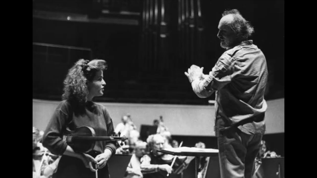 Anne Sophie Mutter - Dvorak Violin Concerto - Orchestre National de France, Kurt Masur Apr. 19 2012