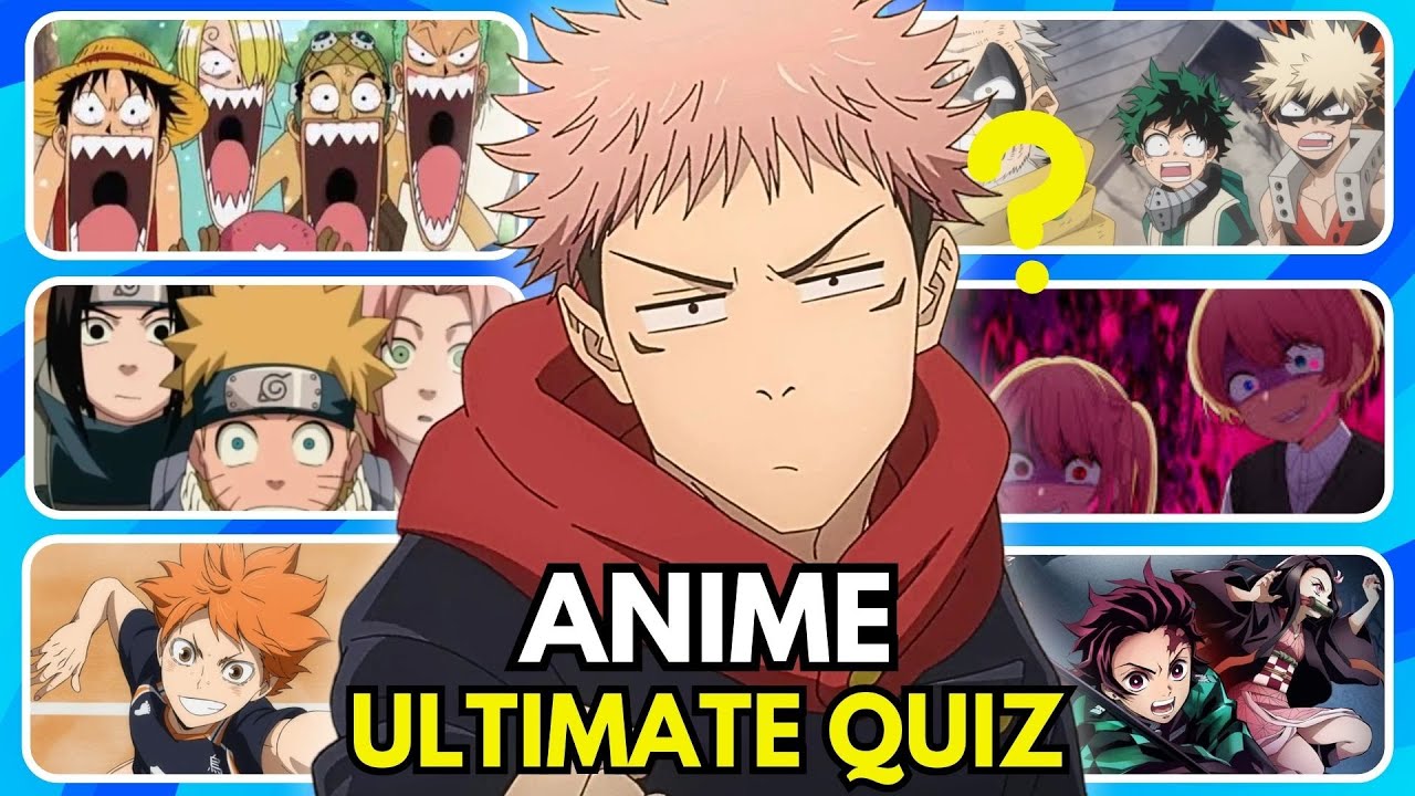 ANIME ULTIMATE QUIZ 🔥| Guess Openings, Endings, Ost and Characters|🤔