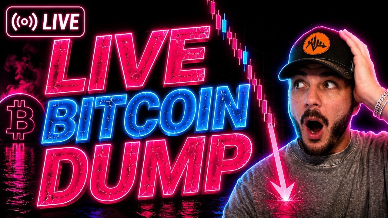 Bitcoin Live: Emergency Update | How Low Can We Go?