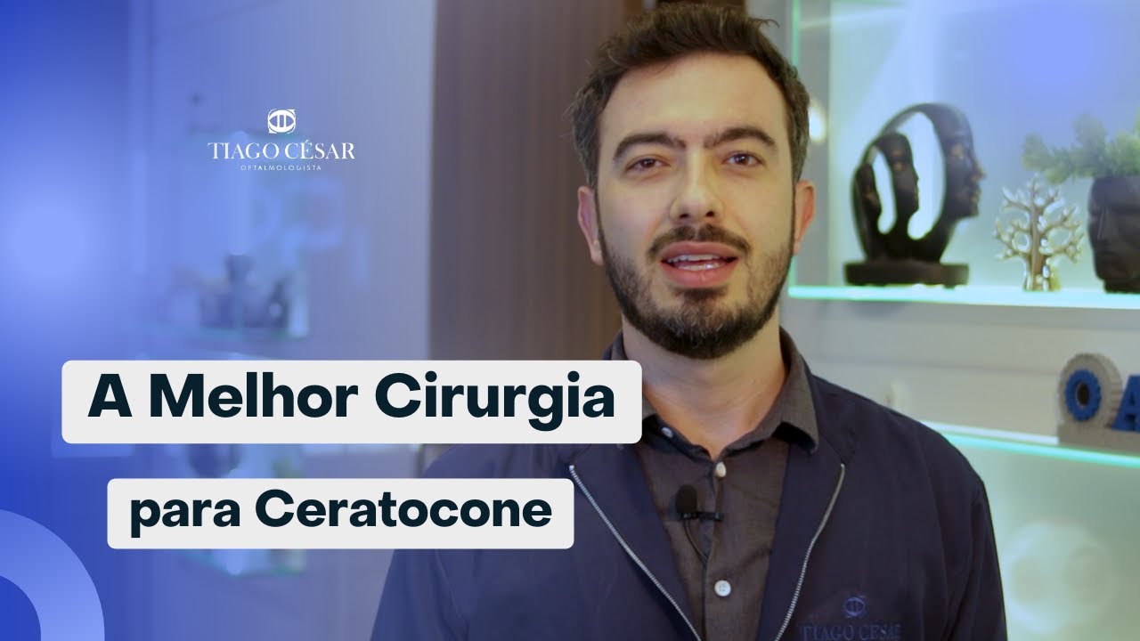 A MELHOR CIRURGIA para CERATOCONE | Implante de Anel X Transplante de Córnea