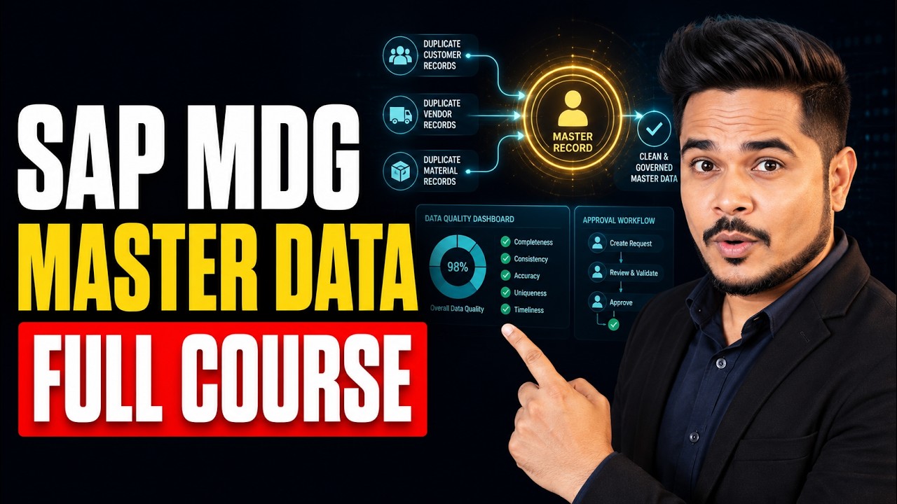 SAP MDG Functional Full Course | ZaranTech