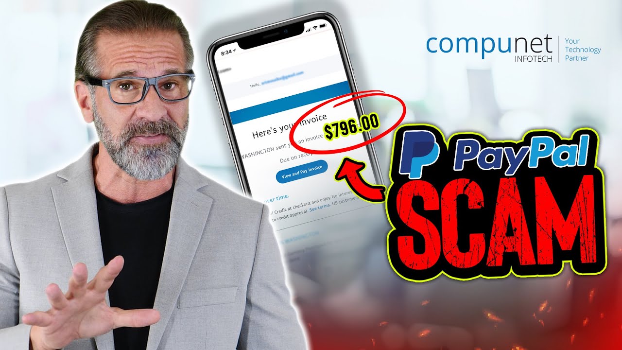 Paypal Fake Invoice Scam In Vancouver