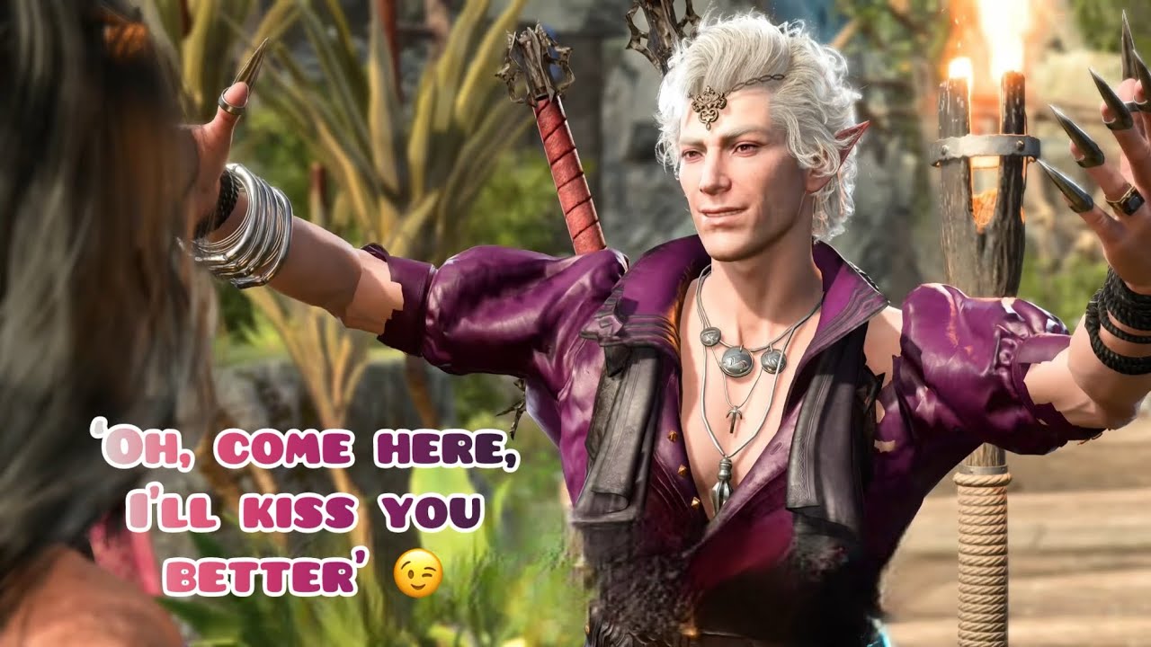 BG3 Astarion’s advice & reactions when Dark Urge confides in him for the first time 🥹