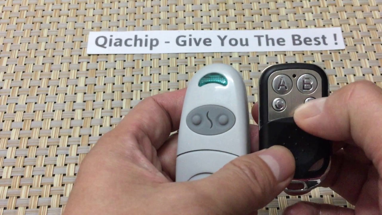 How to use: Blue light remote control Duplicator copy CAME Top 432NA