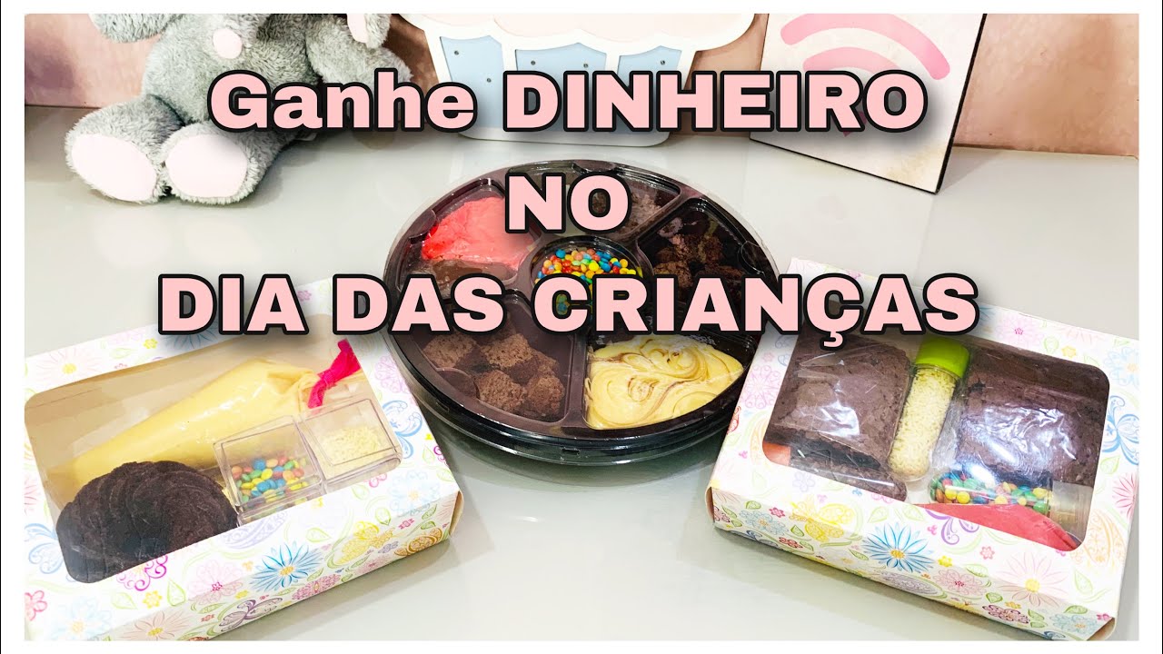 3 RECEITAS BOAS E FÁCEIS PRA VENDER NO DIA DAS CRIANÇAS