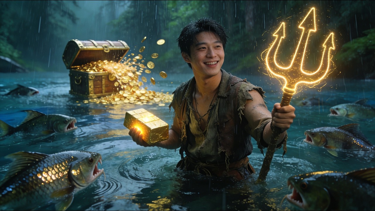 【पूर्ण】🔥गरीब लड़का ट्राइडेंट पाकर समुद्री खजाने से अमीर हो गया।