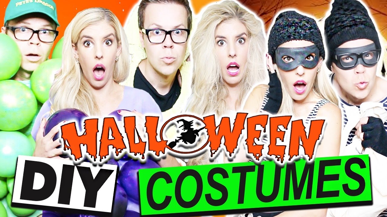 DIY HALLOWEEN COUPLE'S COSTUMES | Cheap and Easy!!
