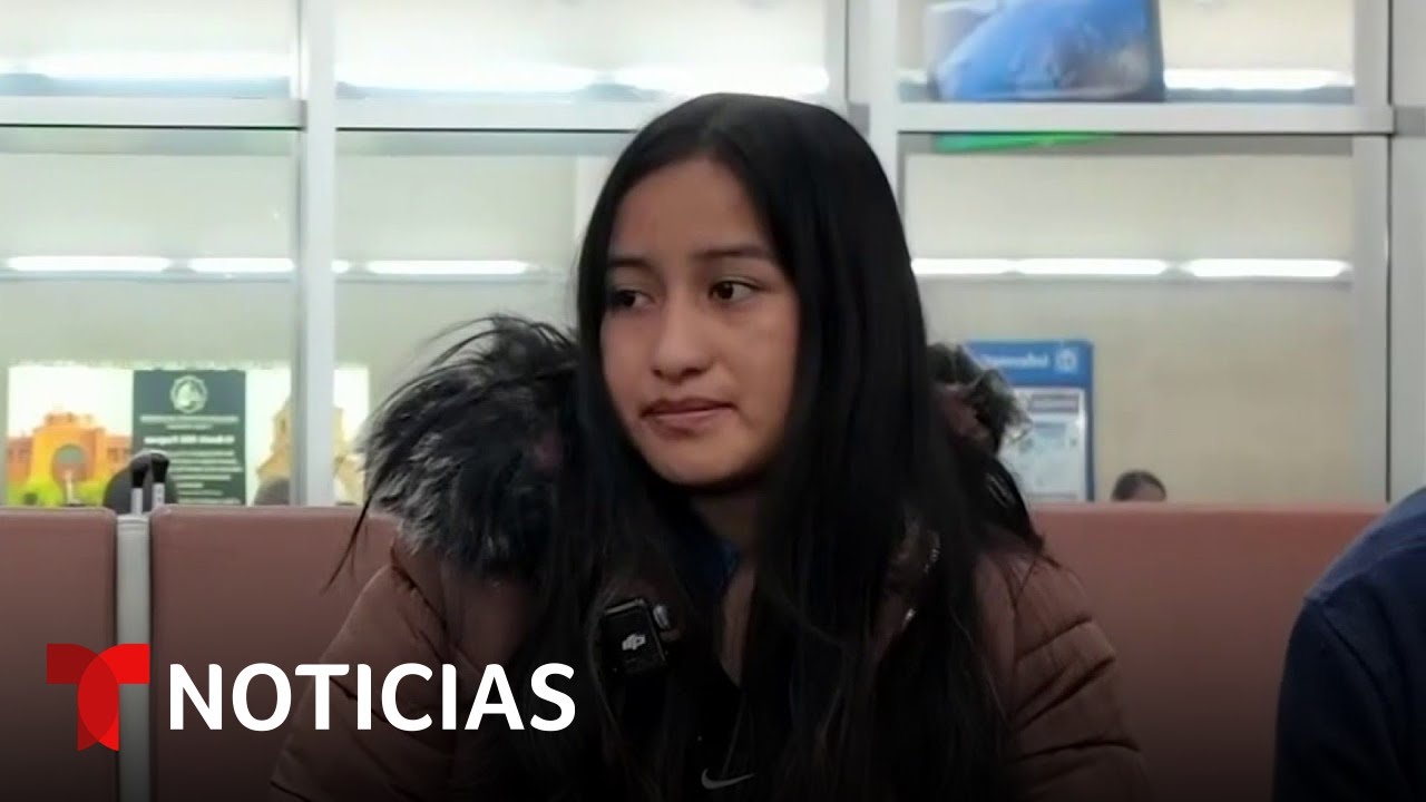 Así fue cómo una niña y su madre viajaron a casa, tras estar detenidas | Noticias Telemundo