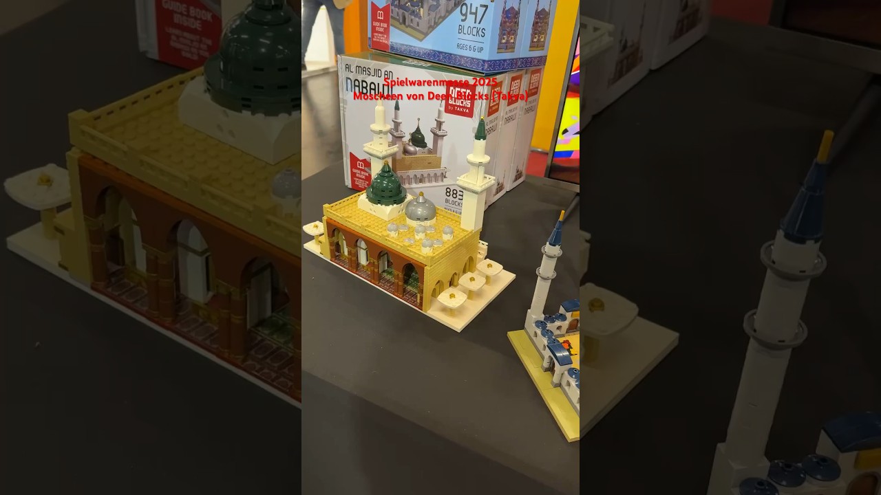 Spielwarenmesse 2025 - Moscheen von Deen Blocks/Takva aus Singapur 