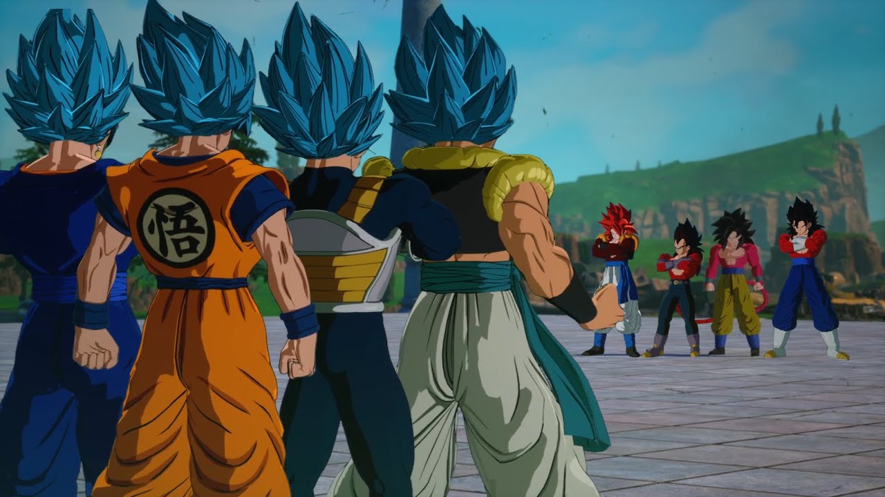 Супер Сайян Блю против Супер Сайяна 4 — Dragon Ball Sparking! Zero