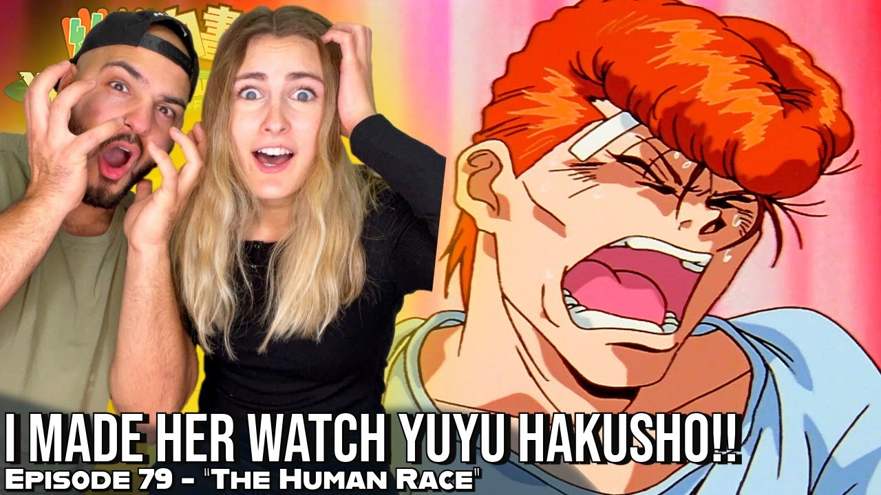 KUWABARA TO BE EATEN ALIVE?! 😳💀 Girlfriend's Reaction Yu Yu Hakusho Episode 79