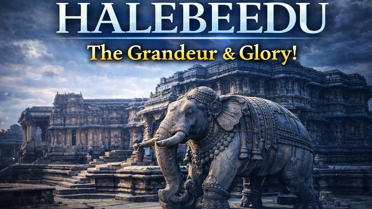 Stone Can Talk Here|An Architectural Miracle|World’s Finest Stone Temple|Halebeedu|KARNATAKA 