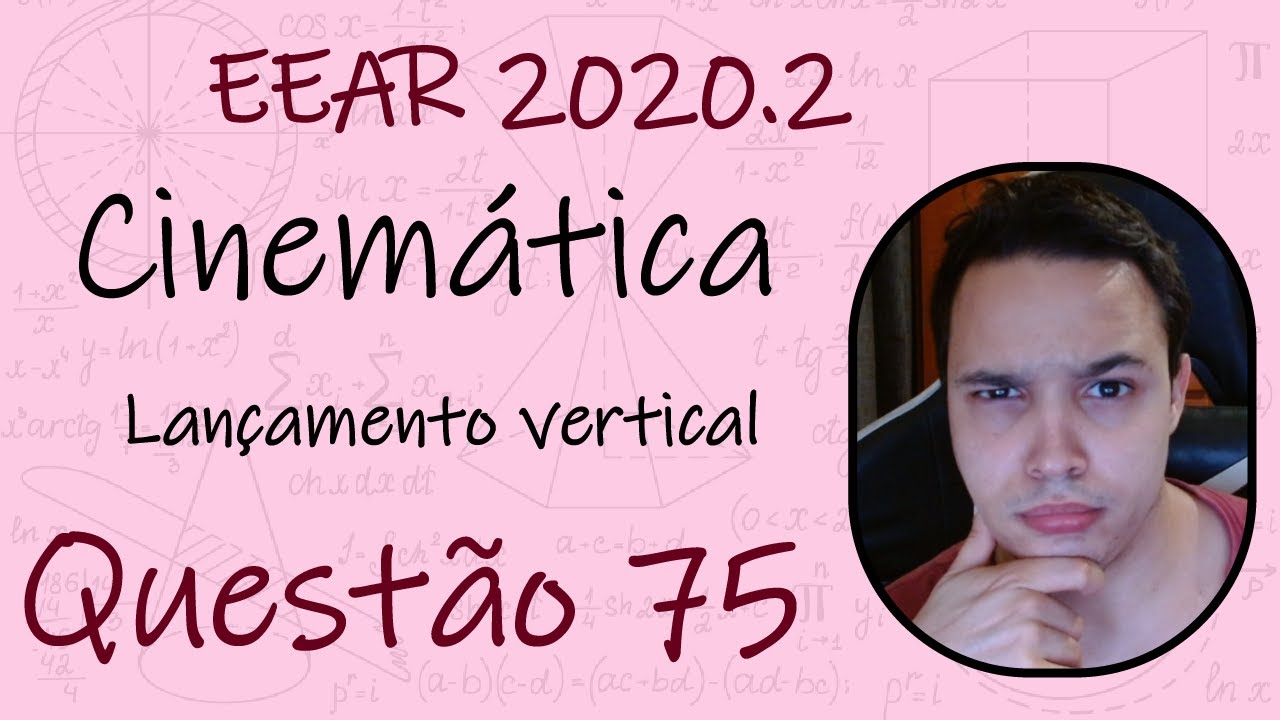 EEAR 2020 - Um professor cronometra o tempo “𝑡𝑆” que um objeto (considerado um ponto material)