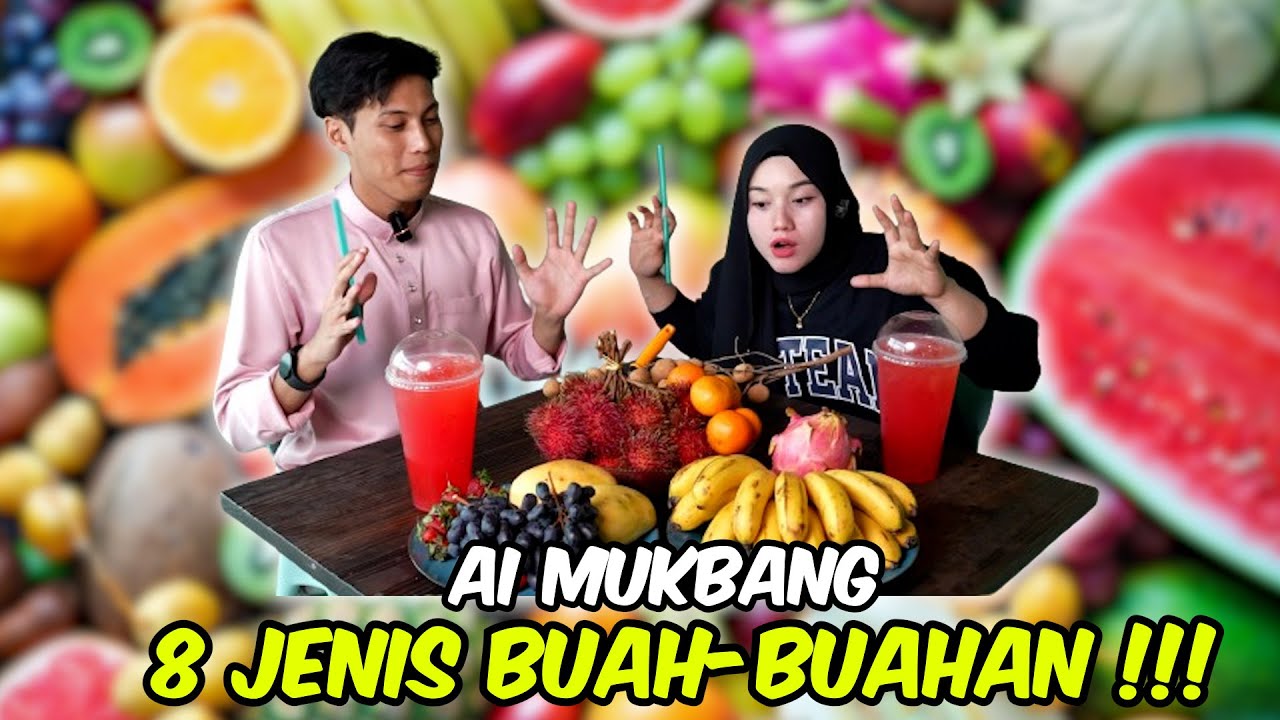 MUKBANG EHIN & MIMI MAKAN BUAH-BUAHAN TEMPATAN !!! RINDU CUMI TERUBAT KEMBALI...