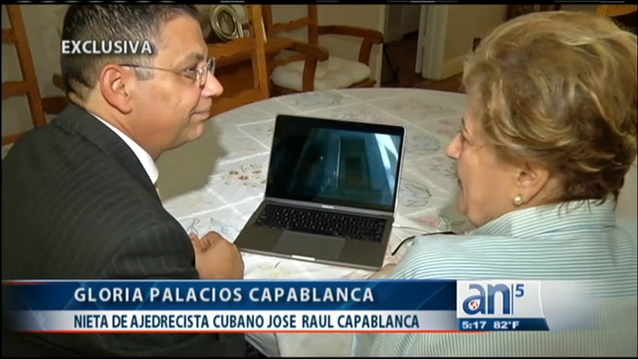 Exclusiva: Nieta de ajedrecista cubano Capablanca ve por primera vez casa de su abuela en La Habana