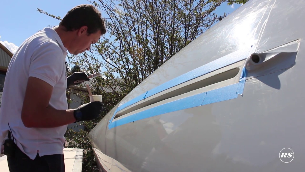 How to replace a slot gasket on a dinghy