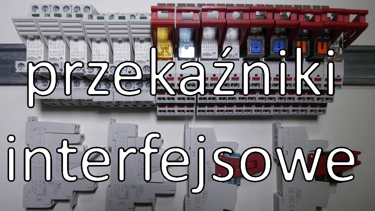 Przekaźniki interfejsowe Relpol PI84 PI85