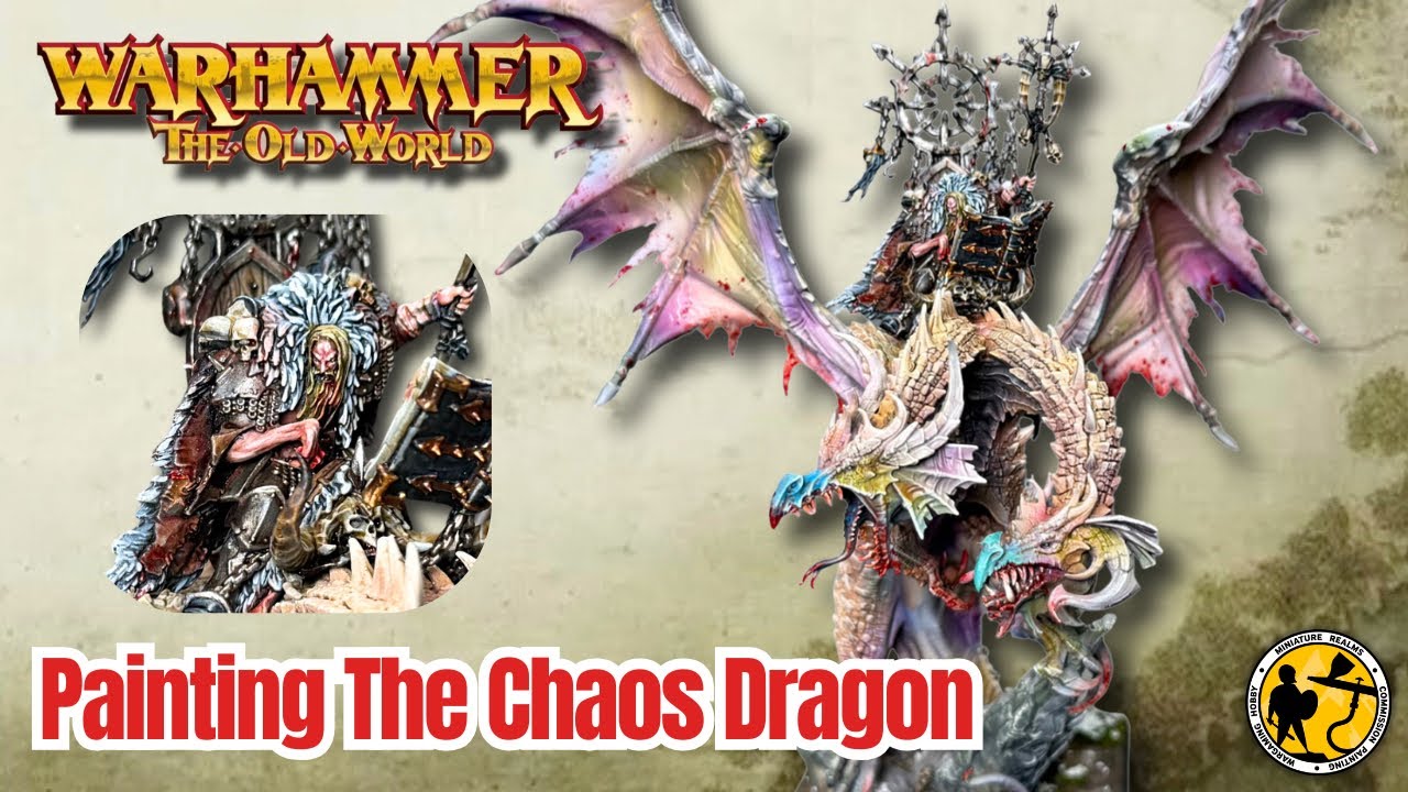 Warhammer: The Old World | Painting The New Chaos Dragon