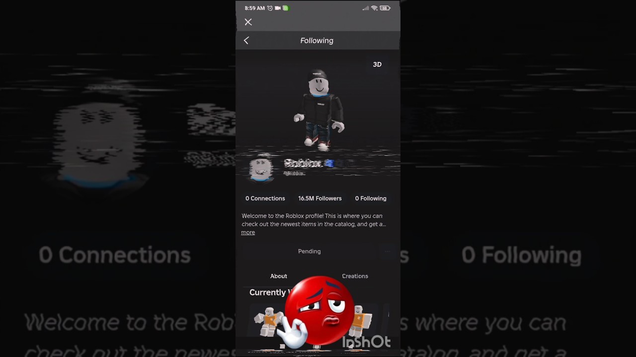 my following crazy player