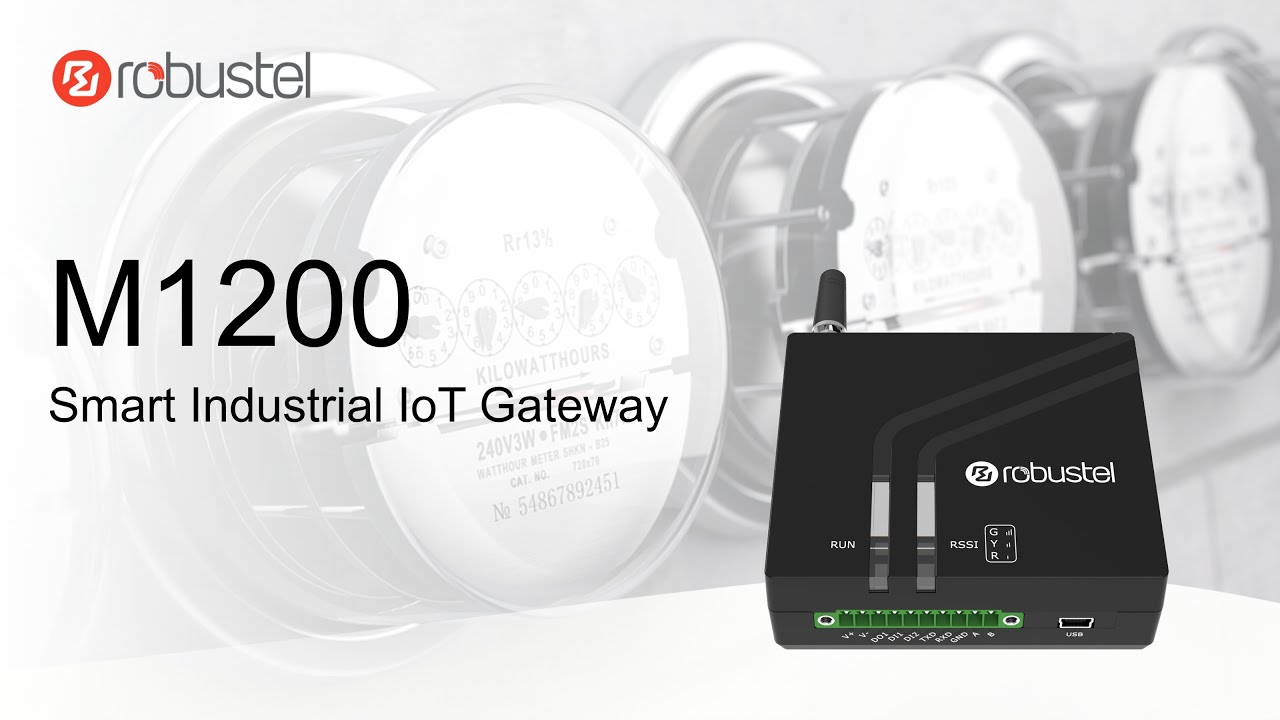 M1200 - Smart Industrial IoT Gateway | Robustel