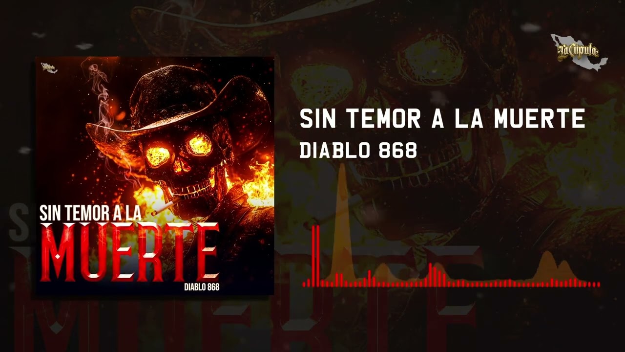 Diablo 868 - Sin Temor A La Muerte // CUMBIA BELICA TUMBADA (Audio Oficial) #LCR