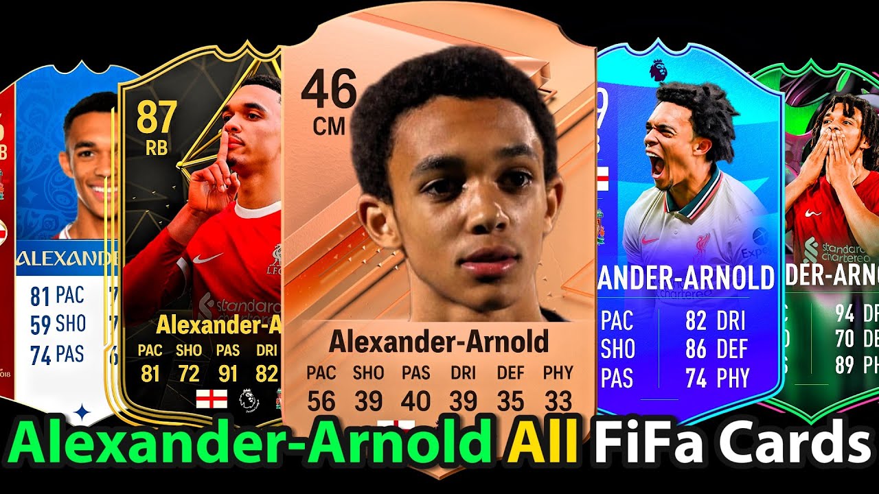 Trent Alexander Arnold | All FiFa Cards ( FIFA 17 - FC24 )
