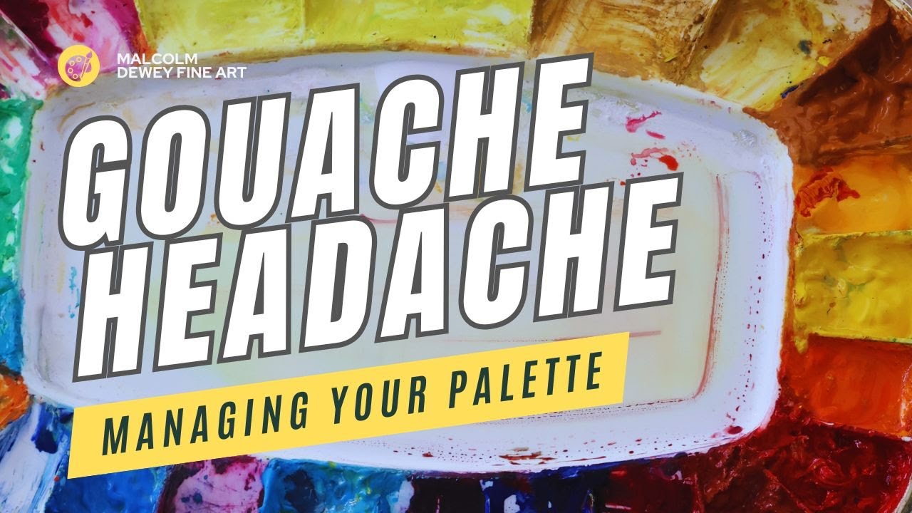 Help! My Gouache Palette Needs Rescuing!