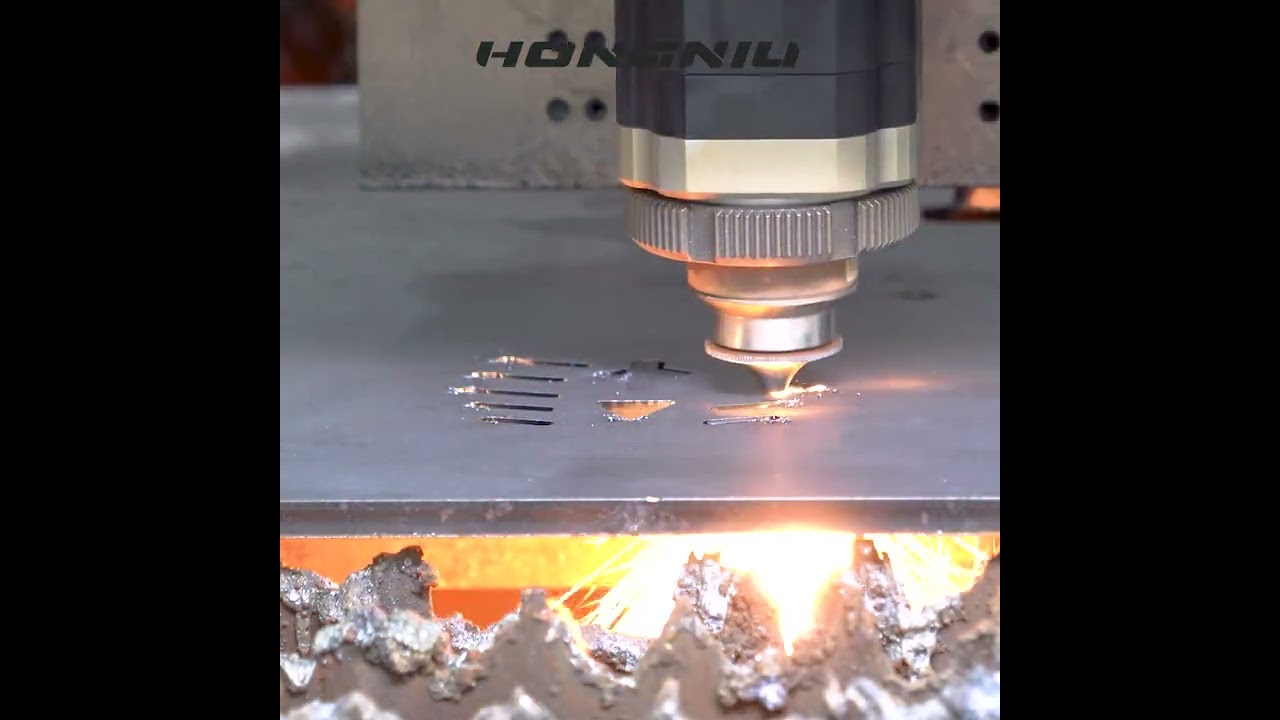 6000W/6KW Fiber Laser Cutting Machine Cutting 8mm Carbon Steel
