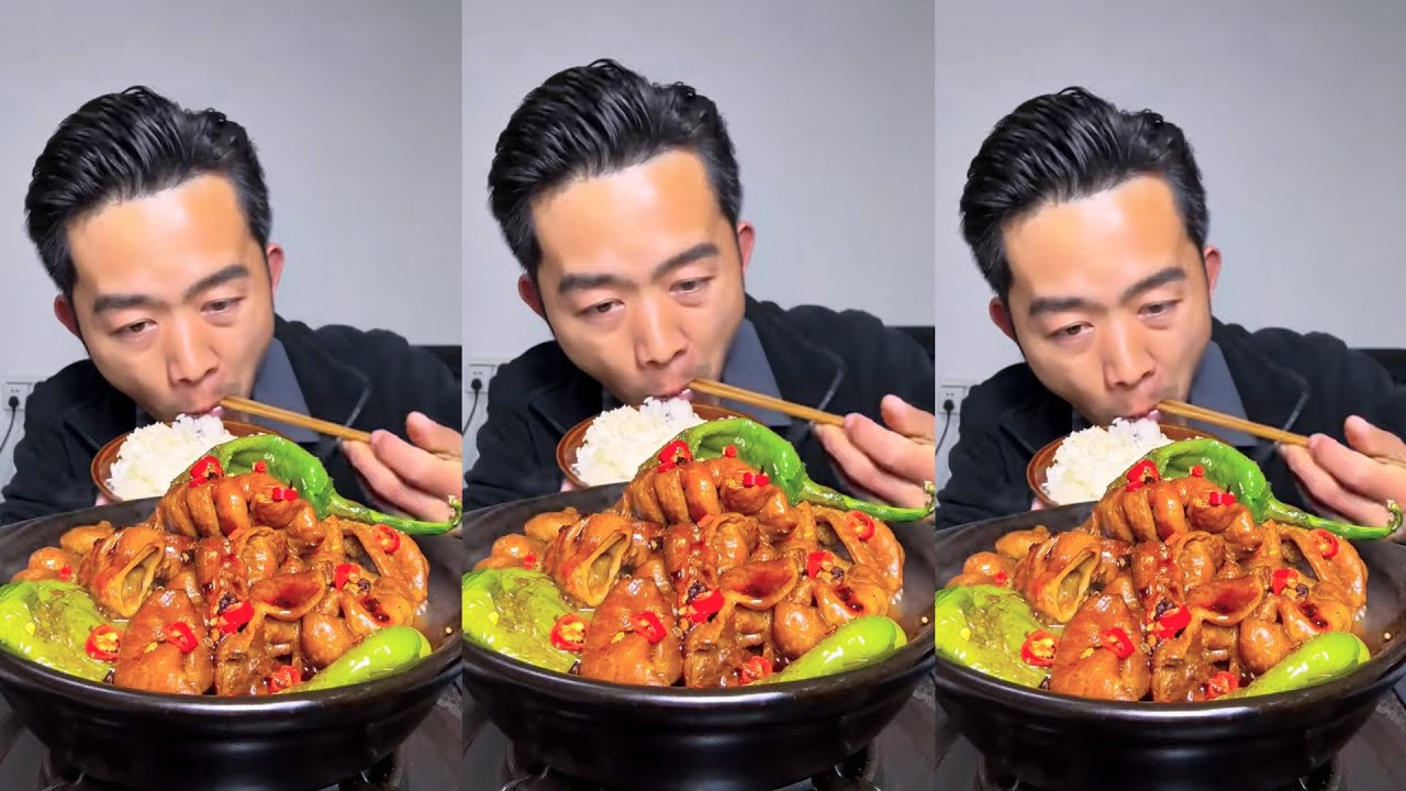 Chinese food program. Pork belly with delicious flavor#Chinese#food program. #Pork  #delicious 