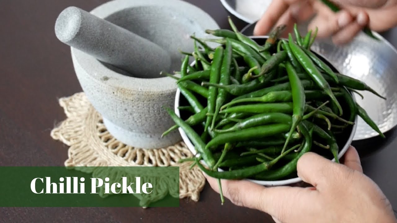 Indian Chilli Pickle Recipe | Fermented Chilli  | Pickled Chilli Peppers