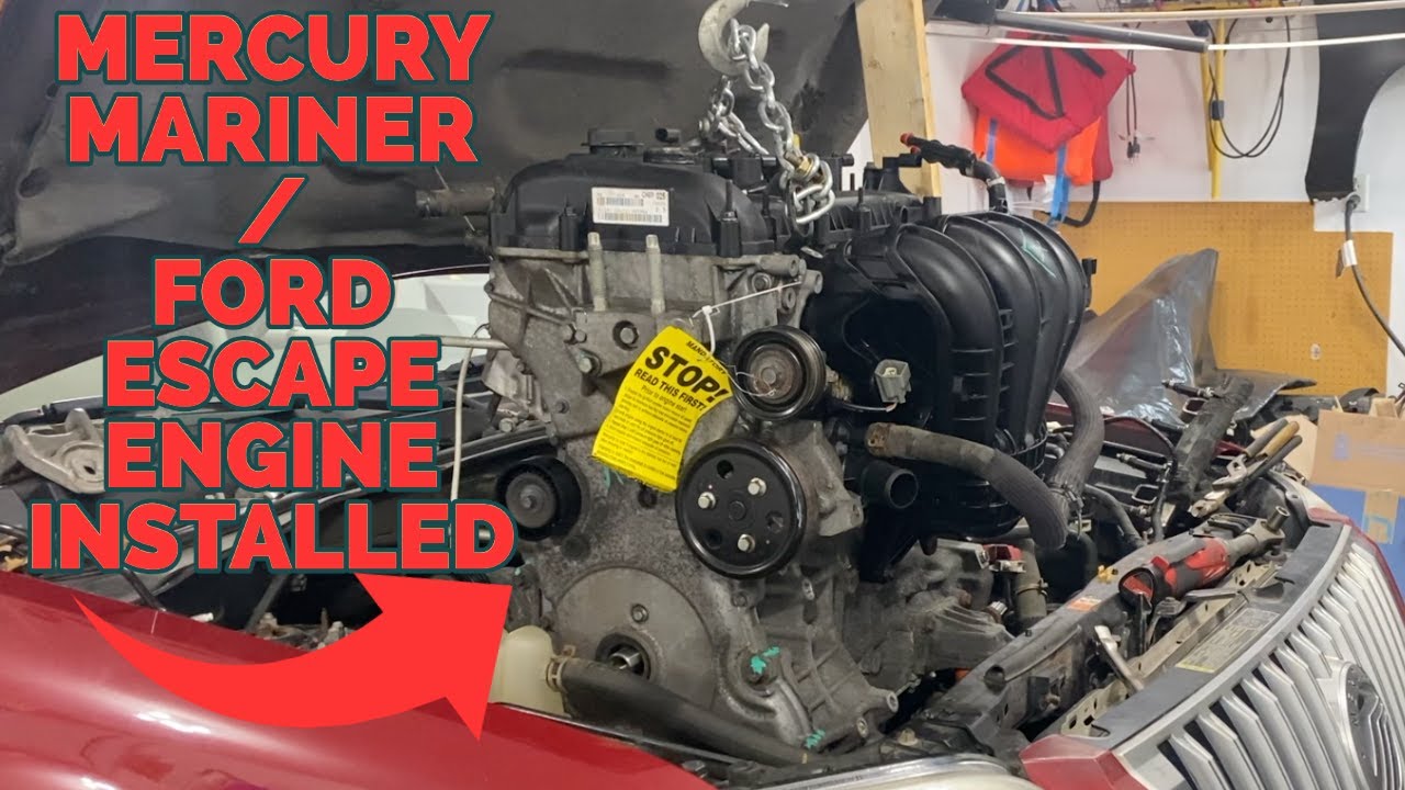 Ford Escape / Mercury Mariner Engine Install How To - 2.5 Liter - Low Compression - Through the Top